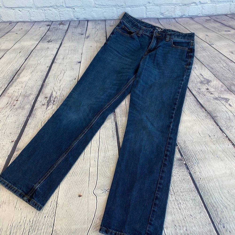 Cat & Jack Boys Straight Leg Blue Denim Jeans